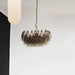 Poliedri Murano Smoked Chandelier-DWHOME