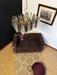 Poliedri Murano Transparent Smoked Chandelier-DWHOME