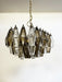 Poliedri Murano Transparent Smoked Chandelier-DWHOME