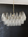 Poliedri Murano Trasparent Chandelier-DWHOME