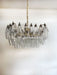 Poliedri Murano Trasparent Chandelier-DWHOME