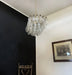 Poliedri Murano Trasparent Chandelier-DWHOME
