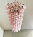 Elegant Pink Murano Poliedri Chandelier-DWHOME