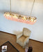 Elegant Pink Murano Poliedri Chandelier-DWHOME