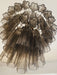 Elegant Smoke Murano Glass Tube Chandelier-DWHOME