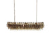 Elegant Smoked Murano Poliedri Chandelier-DWHOME