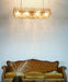Elegant Smoked Murano Poliedri Chandelier-DWHOME