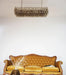 Elegant Smoked Murano Poliedri Chandelier-DWHOME