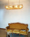 Elegant Smoked Murano Poliedri Chandelier-DWHOME