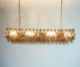 Elegant Smoked Murano Poliedri Chandelier-DWHOME