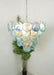 Elegant Blue Murano Disc Chandelier-DWHOME