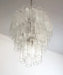 Elegant Transparent Murano Glass Tube Chandelier-DWHOME
