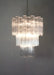 Elegant Transparent Murano Glass Tube Chandelier-DWHOME