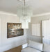 Elegant Transparent Murano Glass Tube Chandelier-DWHOME