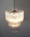 Elegant Transparent Murano Glass Tube Chandelier-DWHOME