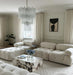 Elegant Transparent Murano Glass Tube Chandelier-DWHOME