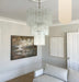 Elegant Transparent Murano Glass Tube Chandelier-DWHOME