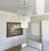 Elegant Transparent Murano Glass Tube Chandelier-DWHOME