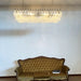 Elegant Transparent Murano Poliedri Chandelier-DWHOME