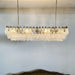 Elegant Transparent Murano Poliedri Chandelier-DWHOME