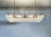 Elegant Transparent Murano Poliedri Chandelier-DWHOME