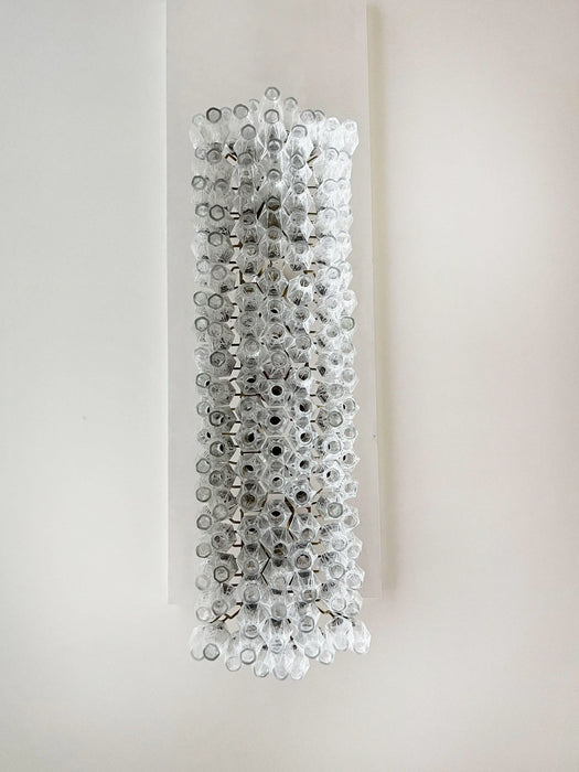 Elegant Transparent Murano Poliedri Chandelier-DWHOME