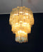 Elegant Yellow Murano Glass Tube Chandelier-DWHOME