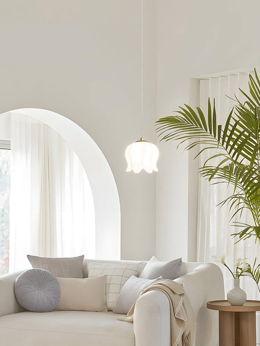 Elegant Floral Pendant Light-DWHOME