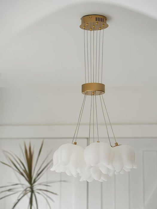 Elegant Floral Pendant Light-DWHOME