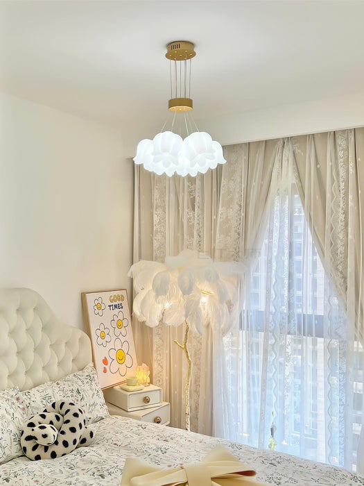 Elegant Floral Pendant Light-DWHOME