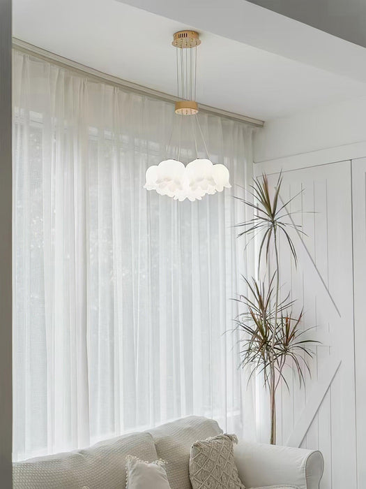 Elegant Floral Pendant Light-DWHOME