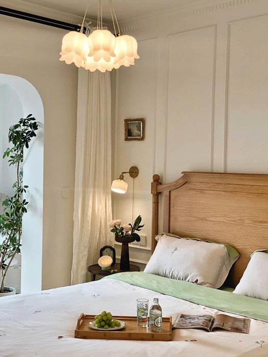 Elegant Floral Pendant Light-DWHOME