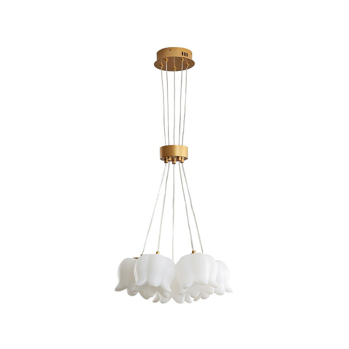 Elegant Floral Pendant Light-DWHOME