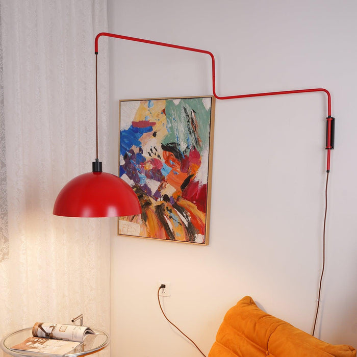 Elio Plug In Wall Lamp-DWHOME