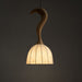 Elowen Twisted Wood Pendant Light-DWHOME