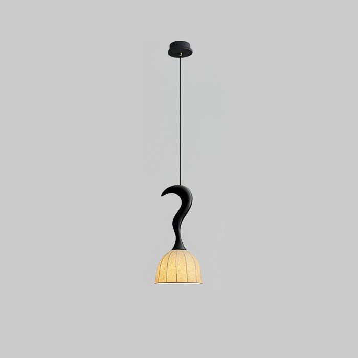 Elowen Twisted Wood Pendant Light-DWHOME