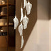 Elyorn Leaves Design High Ceiling Foyer Chandelier - DWHOME