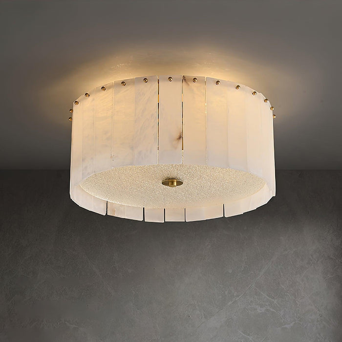 Elysian Alabaster Ceiling Lamp-DWHOME
