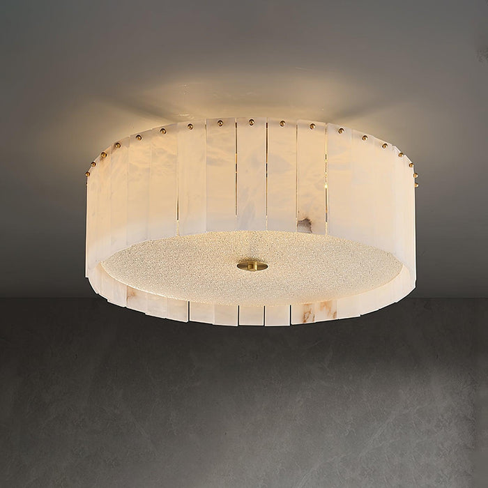Elysian Alabaster Ceiling Lamp-DWHOME