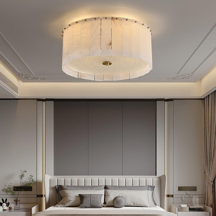 Elysian Alabaster Ceiling Lamp-DWHOME