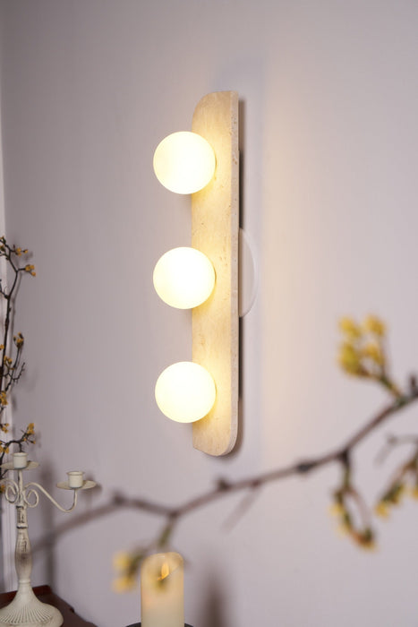 Elysian Travertine Wall Light - Vakkerlight