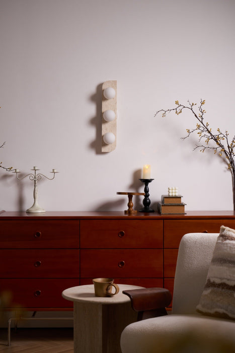 Elysian Travertine Wall Light - Vakkerlight