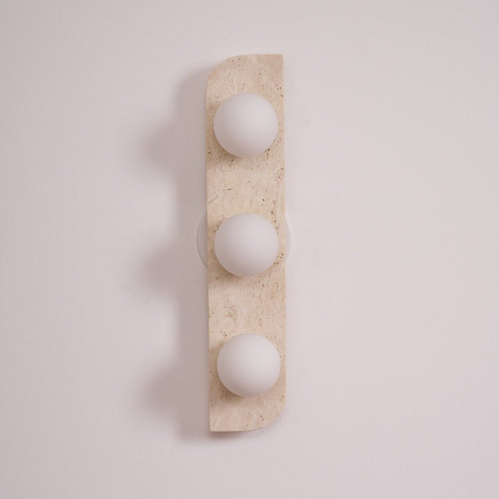 Elysian Travertine Wall Light - Vakkerlight