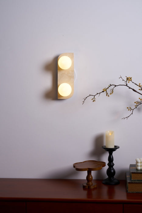 Elysian Travertine Wall Light - Vakkerlight