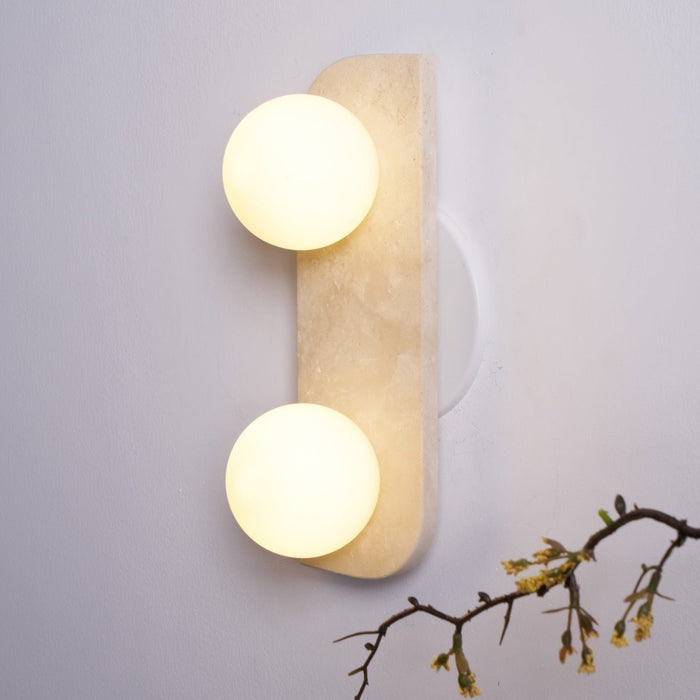 Elysian Travertine Wall Light - Vakkerlight