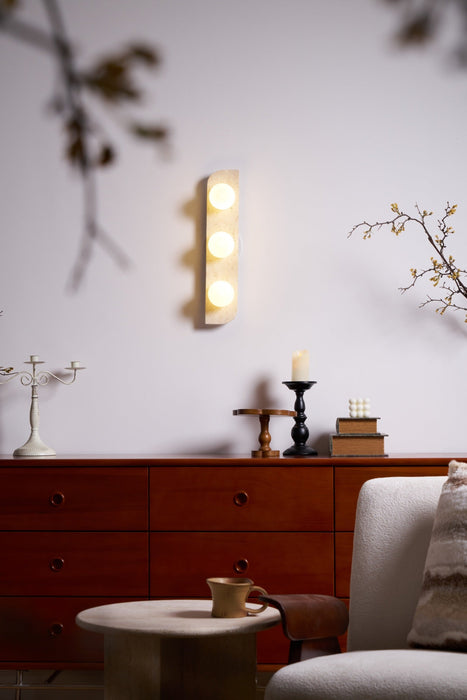 Elysian Travertine Wall Light - Vakkerlight