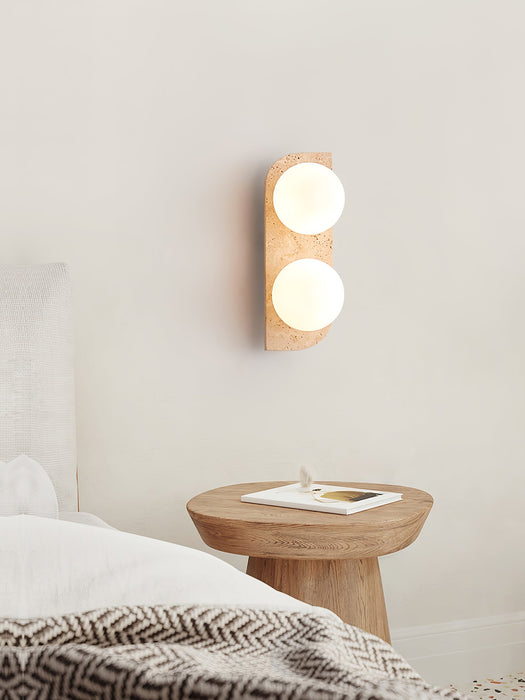 Elysian Travertine Wall Light - Vakkerlight