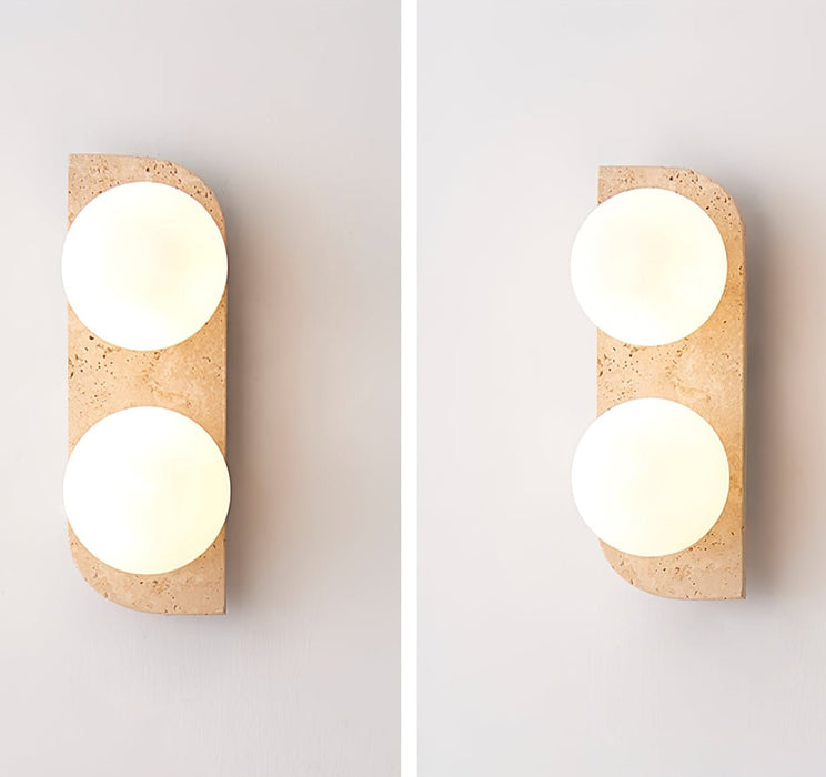 Elysian Travertine Wall Light - Vakkerlight