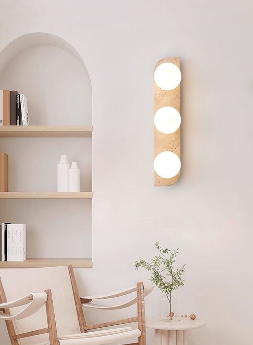 Elysian Travertine Wall Light - Vakkerlight