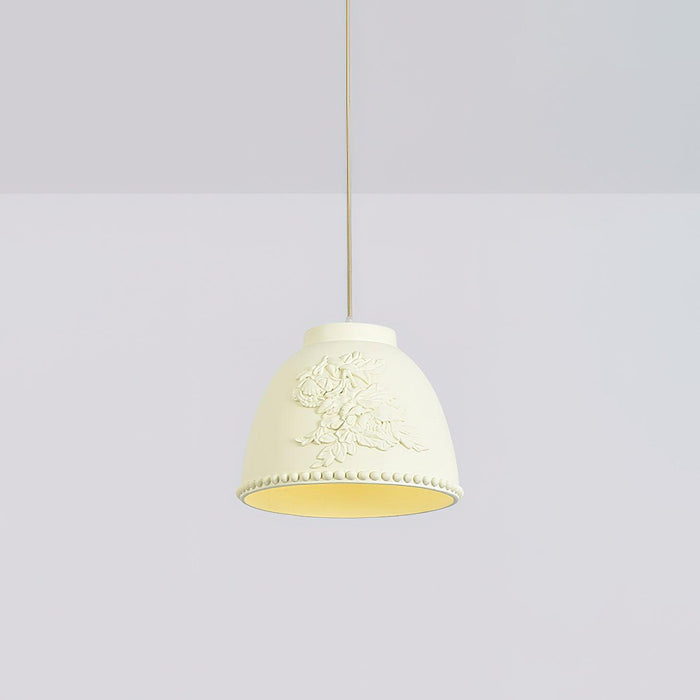 Embossed Flora Pendant Lamp-DWHOME
